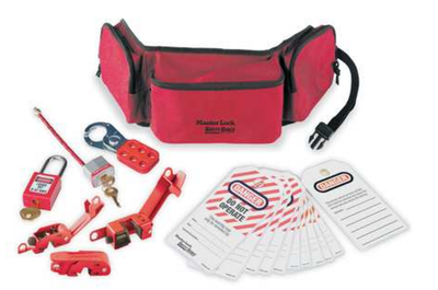 PORTABLE LOCKOUT KIT, FILLED, ELECTRICAL. 1 EACH.
