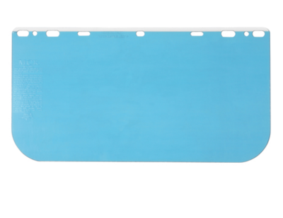 Faceshield, Polycarbonate 8" X 15.5", .040 Thick 