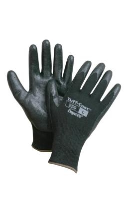 Tuff- Coat Cotton Poly Liner Nitrile Palm Gloves