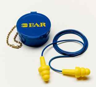 3M E-A-R UltraFit Corded Earplugs, Hearing Conservation in Carrying