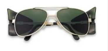 Clear Lens, Engineer Gold Frame, Aviator Glasses