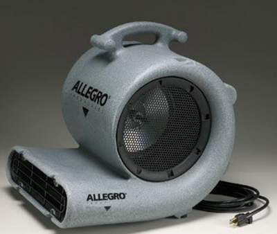 Allegro 9519-03 Three Speed Carpet Dryer Blower. 1 Each.