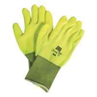 Hi-Viz Yellow 15 Gauge Seamless Nylon NorthFlex Neon Coated Work Glove