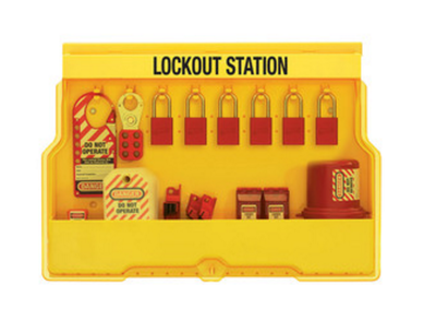 Lockout Station, Electrical Focus, Anodized Aluminum Padlocks
1 PK.
