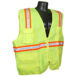 SV61 Solid Economy Prismatic Surveyor with Solid Twill Front & Back 