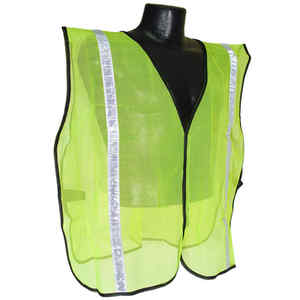Non Rated Safety Vests with 1" Tape 