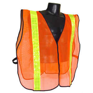 Non Rated Safety Vests with 2" Tape 