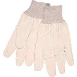 Cotton Canvas Clute Pattern Straight Thumb Gloves 