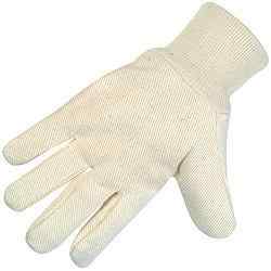 Cotton Canvas, Wing Thumb Men's Glove 