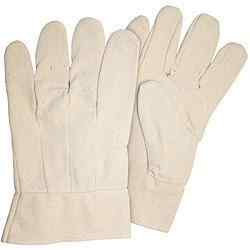 Cotton And Polyester Canvas with a Band Top, Gloves  