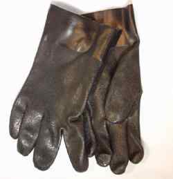 Double-Dipped, 10" Gauntlet, PVC Coated Gloves 
