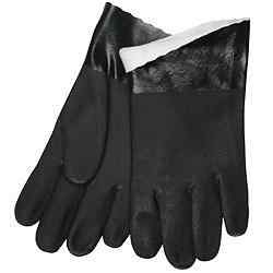 Jersey Lined, 10" Gauntlet Wrist, PVC Coated Gloves 