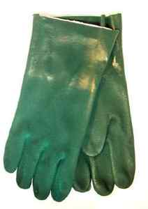 12" Gauntlet Wrist, Double-Dipped PVC Coated Gloves 