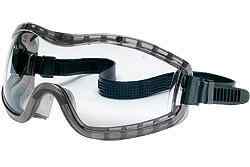 Clear Anti-Fog Lens, with Rubber Strap, Safety Goggles
