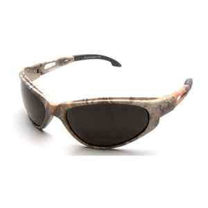 Edge's Camouflage Dakura Polarized Glasses, Smoke Lens