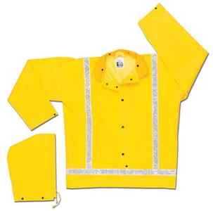 2 Pieace Safety Jacket with Reflective Tape