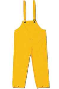 Bib pants with snap fly front