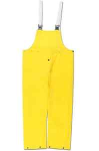 Bib pants with snap fly front, quick release full elastic suspenders, 