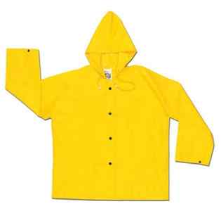 Jacket with attached hood