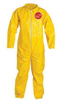 DuPont Tychem QC Coverall. Collar. Open Wrists and Ankles. 12 Per CS