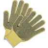 Kevlar Plaited Gloves, Regular Weight, PVC dots on both sides 
