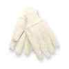 Absorbent, Cotton Canvas, Straight Thumb Ladies' Gloves 