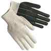 Cotton/Polyester Blend, PVC Coated Palm, Knit Gloves 