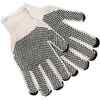 Cotton/Polyester, Two-sided PVC Dots, PVC Dipped Fingertip, Gloves 