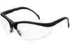 Clear Lens, Klondike Black Matte Frame Glasses 
