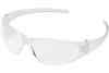 Clear Uncoated Lens, Checkmate Polycarbonate Clear Frame Glasses 