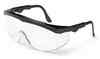 Clear Anti-Fog Lens, Nylon Black Frame Glasses