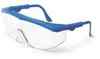 Clear Anti-Fog Lens, Nylon Blue Frame Glasses