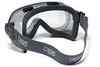 Smoke Frame, Clear Anti-Fog Lens, Foam Lined Safety Goggles