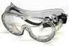 Ventless Frame, Clear Anti-Fog Lens Safety Goggles. 