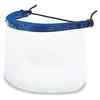 Blue Nylon Face Shield Bracket For Hardhat 