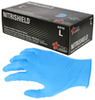 Nitri-Shield, 4 Mil, Industrial Grade, Powder Free Disposable Gloves 